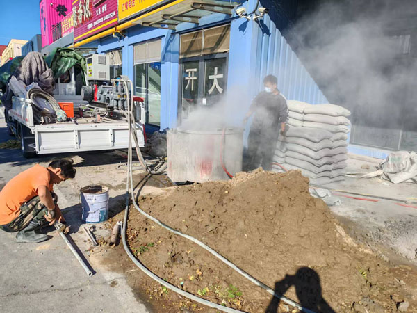 清城顶管注浆加固